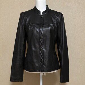 Classiques Entier Black Leather Jacket